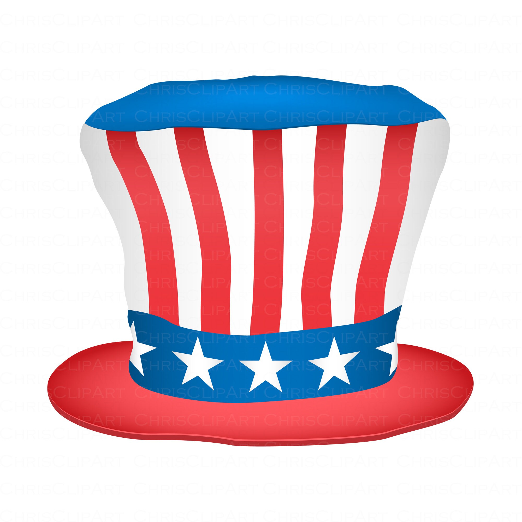 Uncle Sam Hat Bundle USA Top Hats 4th 