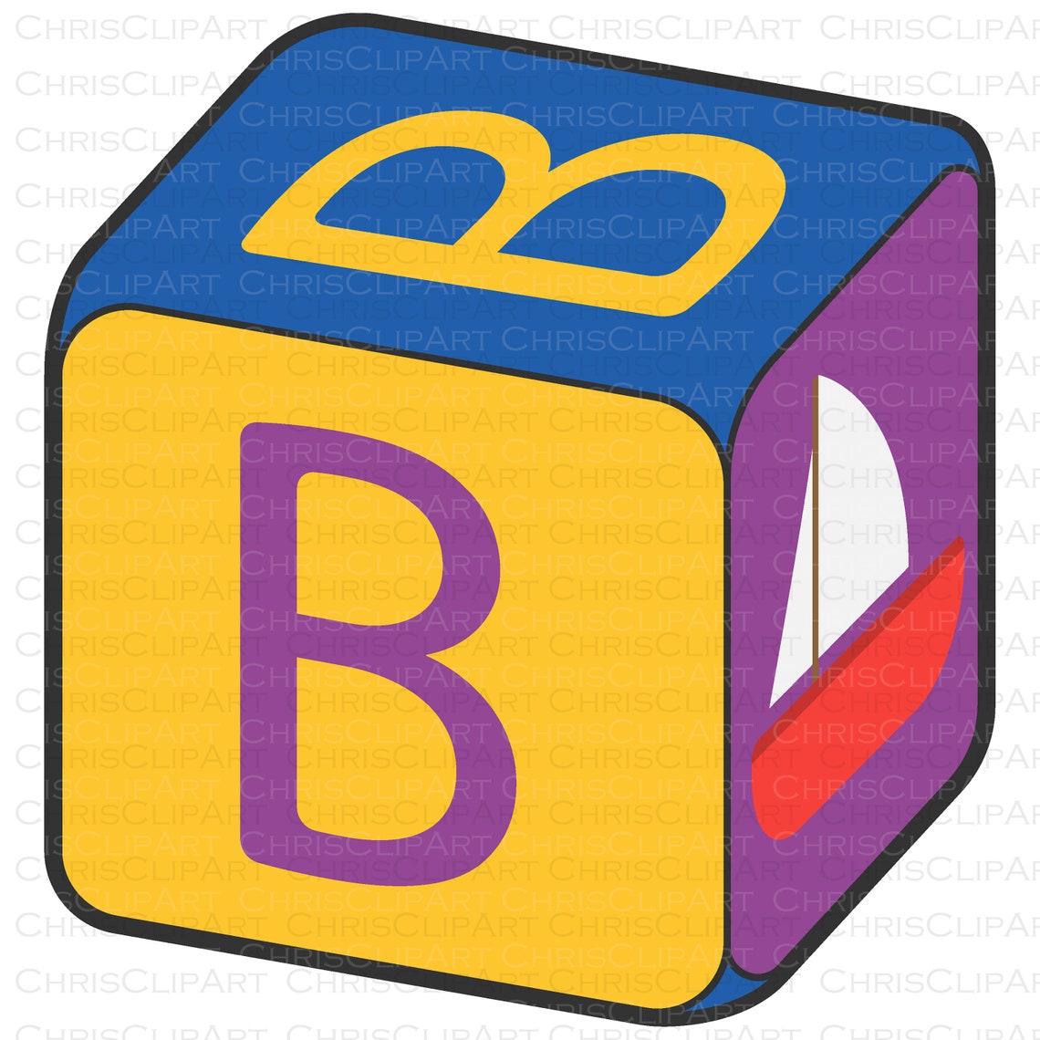 ABC BLOCKS Clipart Jpg Png Svg Abc Blocks Commercial Use Etsy