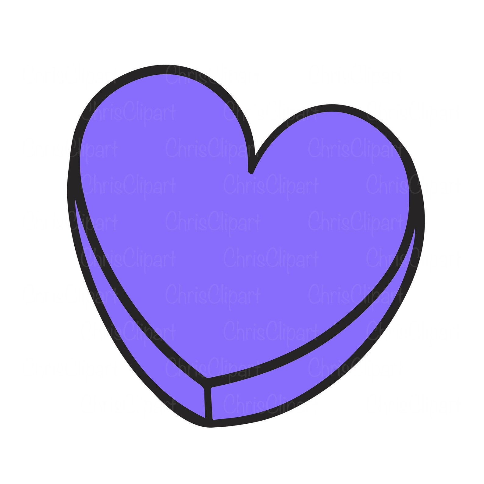 Blank Heart Candy Svg Conversation Hearts Svg Conversation Etsy