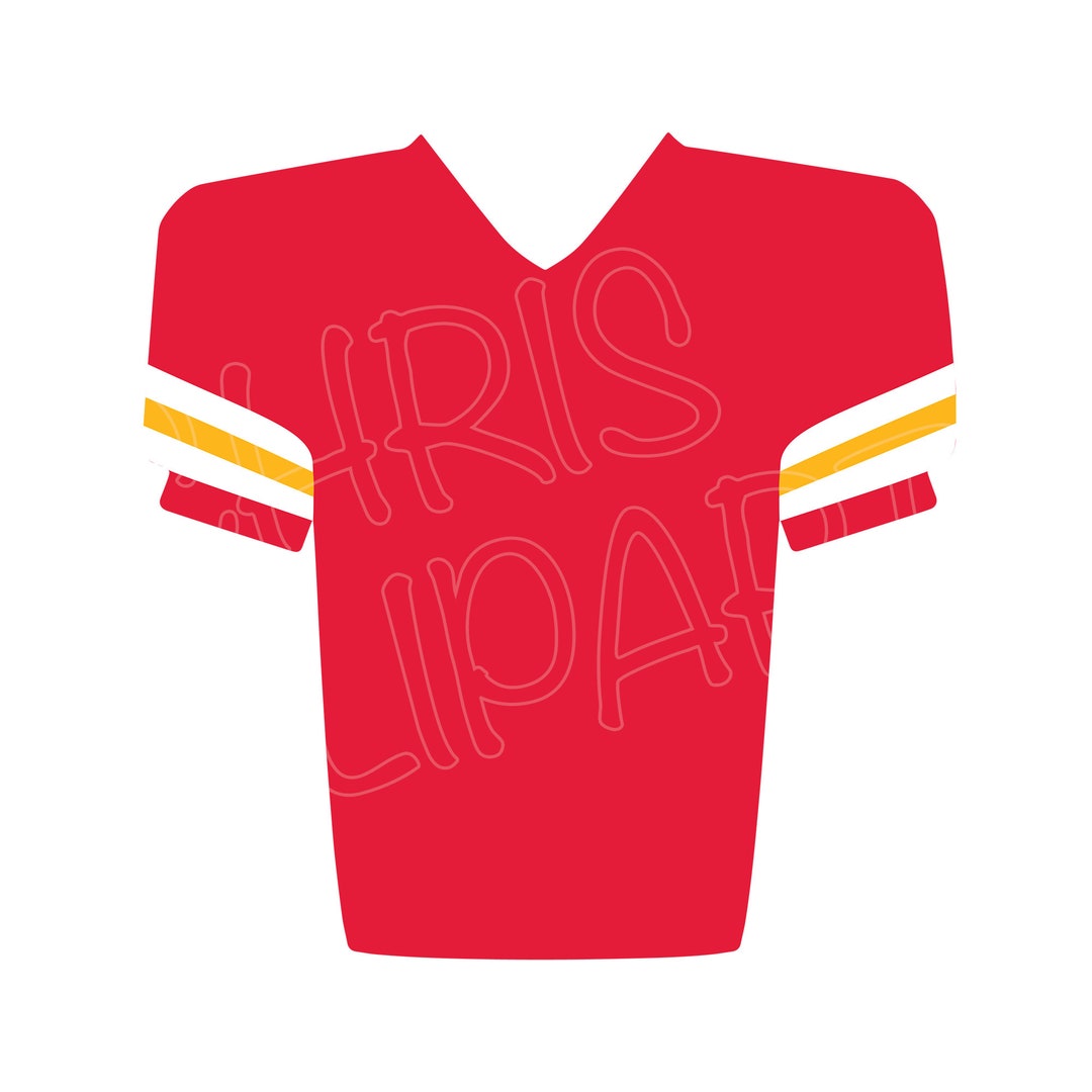 Sports Jersey SVG Blank Jersey Clipart Back of Shirt Cut 