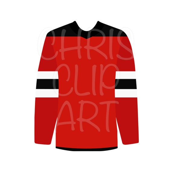 HOCKEY JERSEY SVG Hockey Jersey Clipart Cricut Hockey Etsy