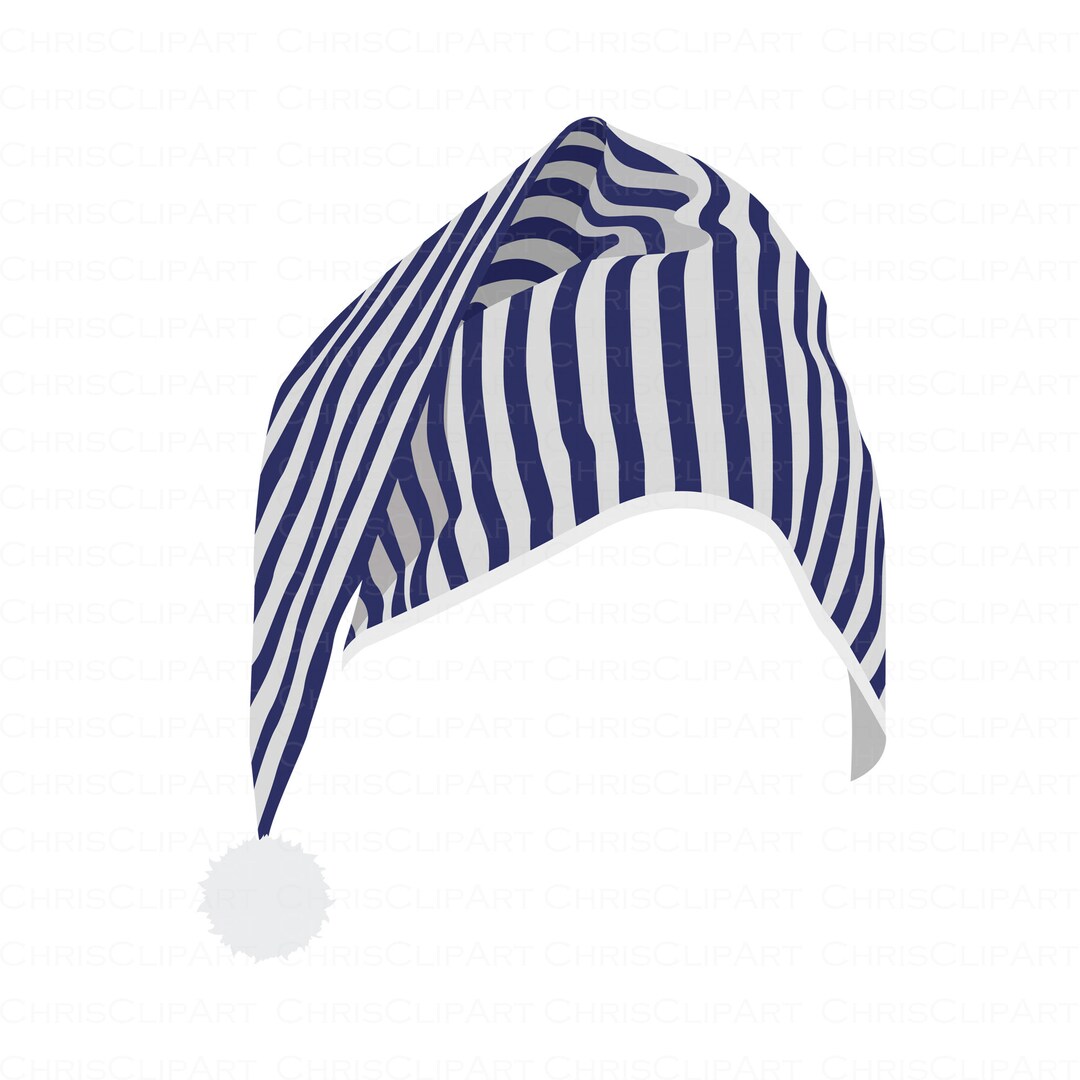 Night Cap Svg, Stocking Hat Svg, Pajama Hat Svg, Clipart Night Cap
