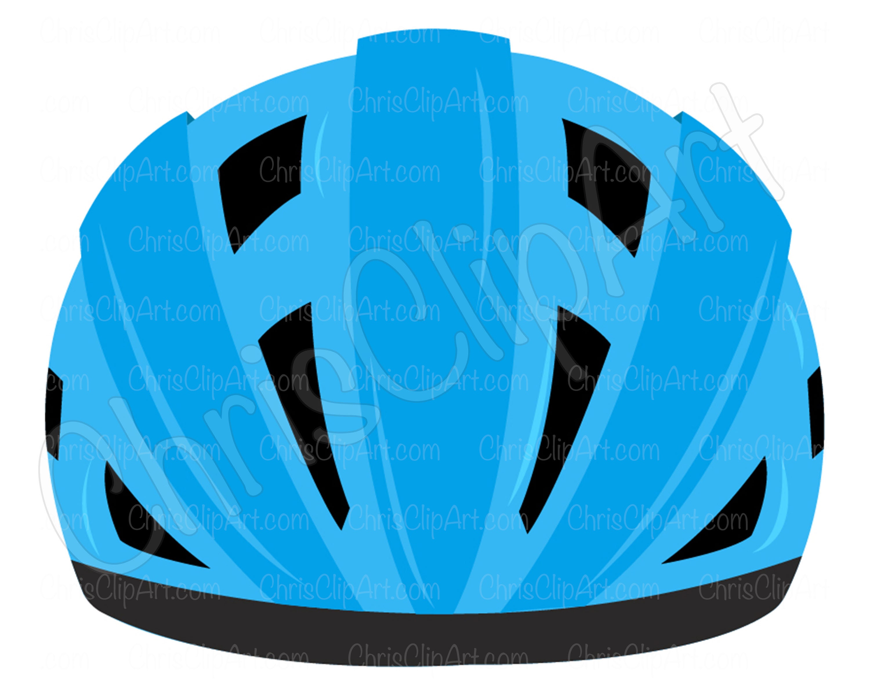 Bicycle Helmet Clipart