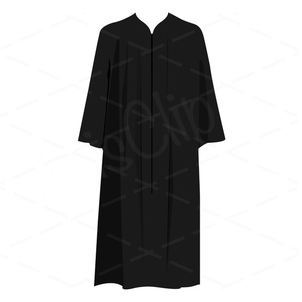 Graduation Gown SVG PNG JPG - Graduation Gown Sublimation - College Clipart - Graduation Graphics - Graduation Vector