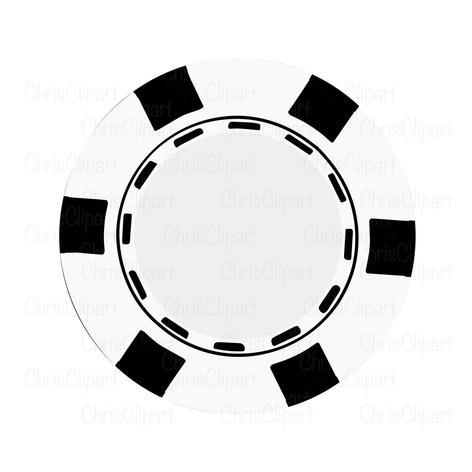 POKER CHIP SVG Poker Chips Svg Poker Chip Clipart Poker Etsy