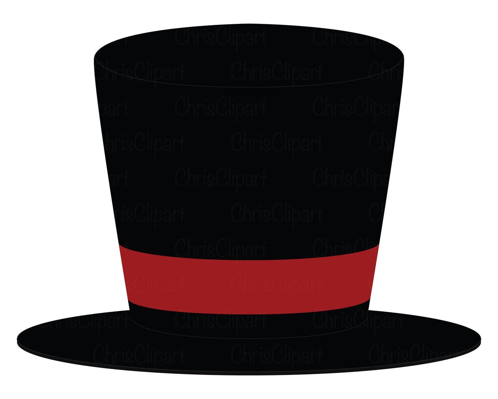 TOP HAT CLIPART Top Hat Svg Top Hat Png Top Hat Vector Etsy