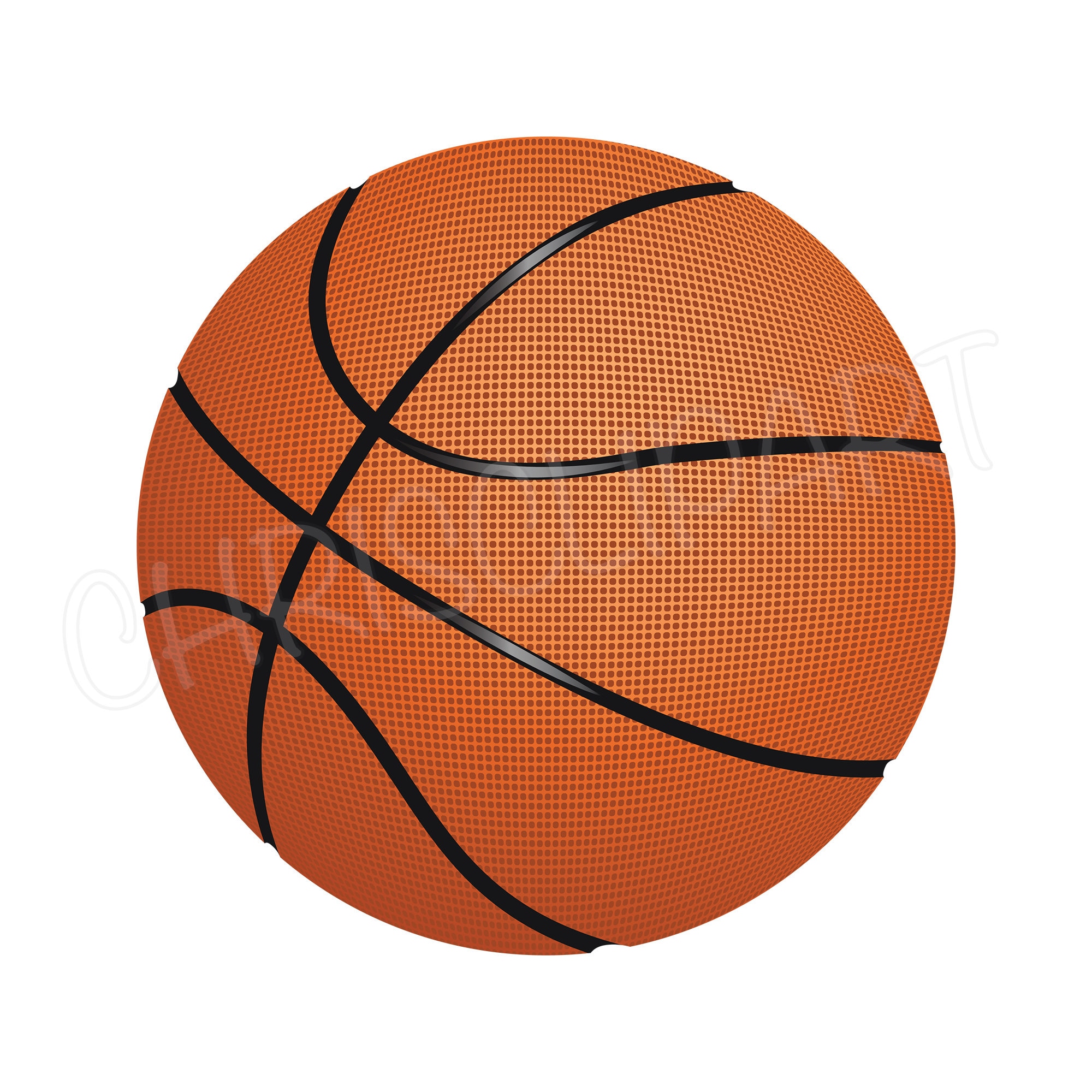 BASKETBALL CLIPART Basketball Svg Cricut Basketball - Etsy