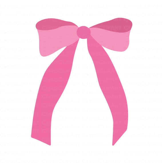 Pink Bow Svg Pink Ribbon Svg Cricut Bow Bow Png Bow | Etsy