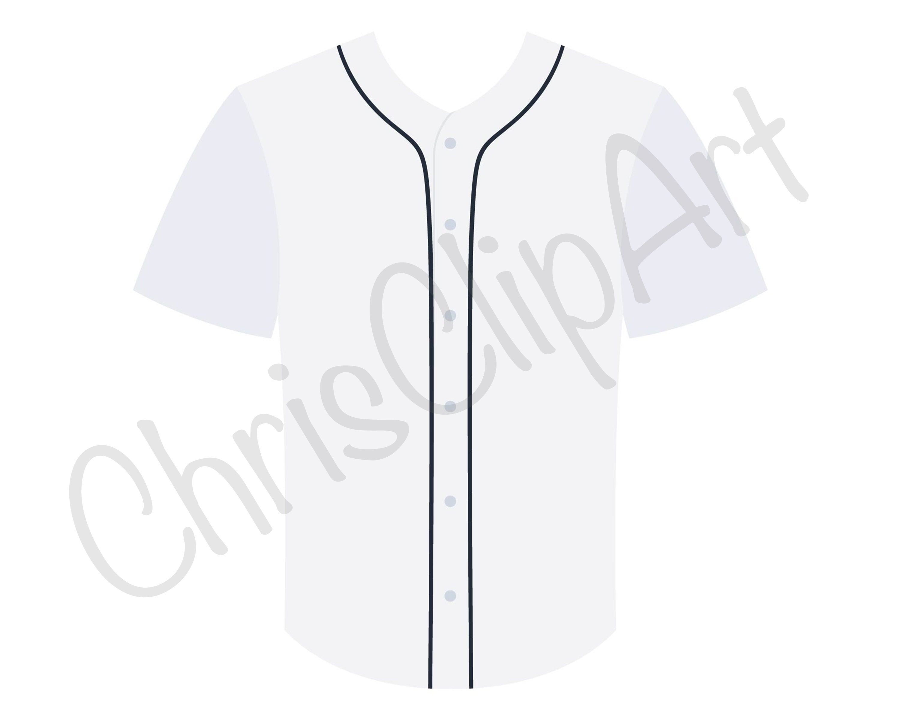printable baseball jersey template