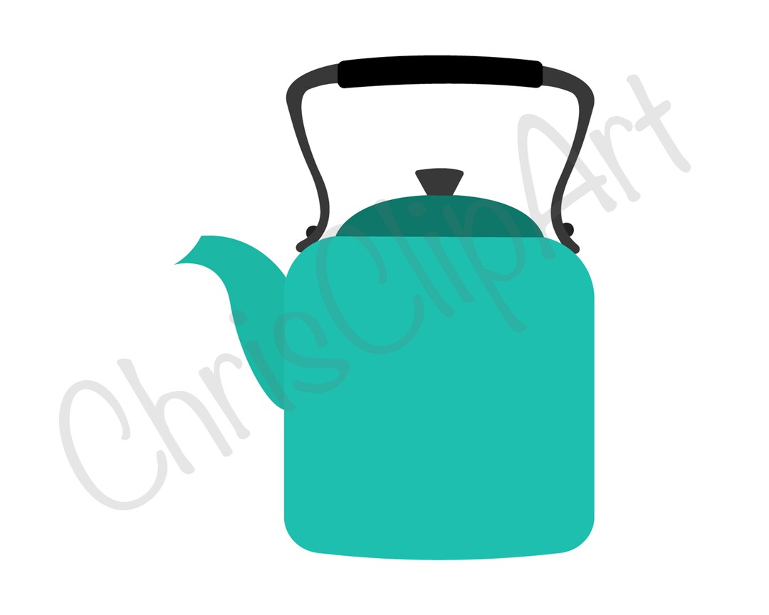 TEA KETTLE SVG Tea Kettle Png Tea Kettle Clipart Tea Kettle Etsy