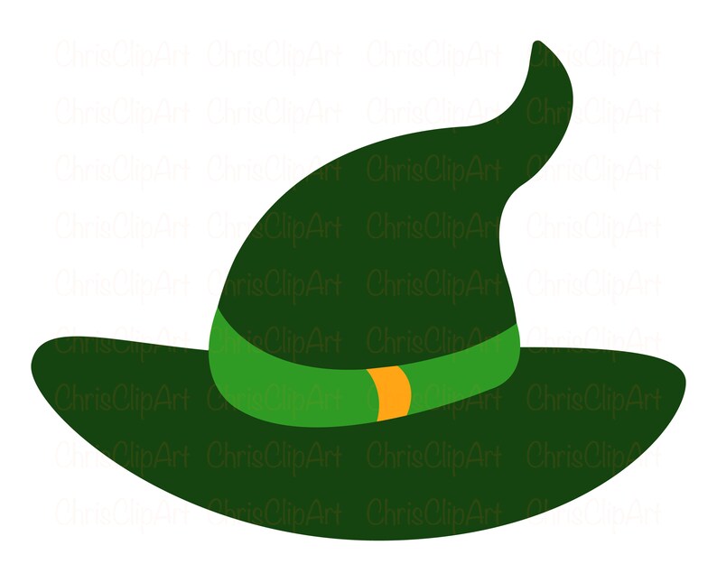 WITCH HAT SVG Witch Hat Silhouette Cricut Witch Hat Clipart - Etsy