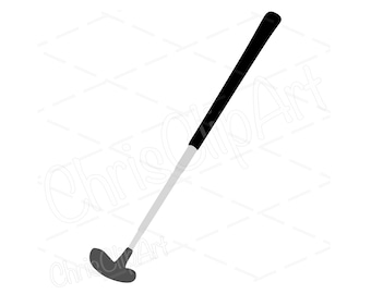 Golf Putter Clipart - Golfschläger-Vektorgrafik (SVG PNG JPG)