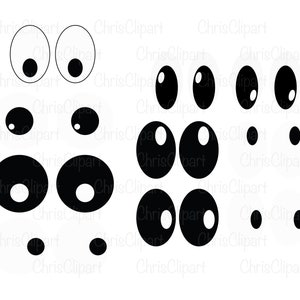 Button Eyes Svg, Clipart Eyes svg, Eyes Png, Cartoon Eyes vector, printable eyes, eyes graphic, Cricut button eyes, Cricut eyes, eyes jpg