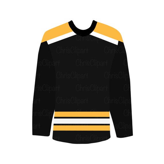 Hockey clipart, Boy in yellow jersey – MUJKA CLIPARTS