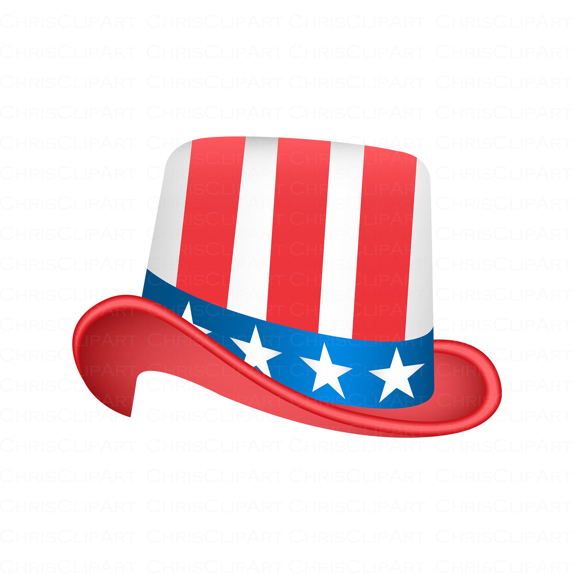Uncle Sam Hat Bundle USA Top Hats 4th 