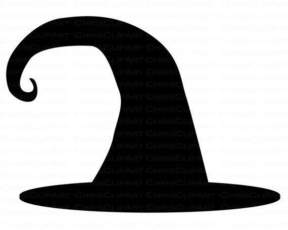 Download Witch Silhouette Svg Clipart Hat Clipart Witch S Hat Etsy