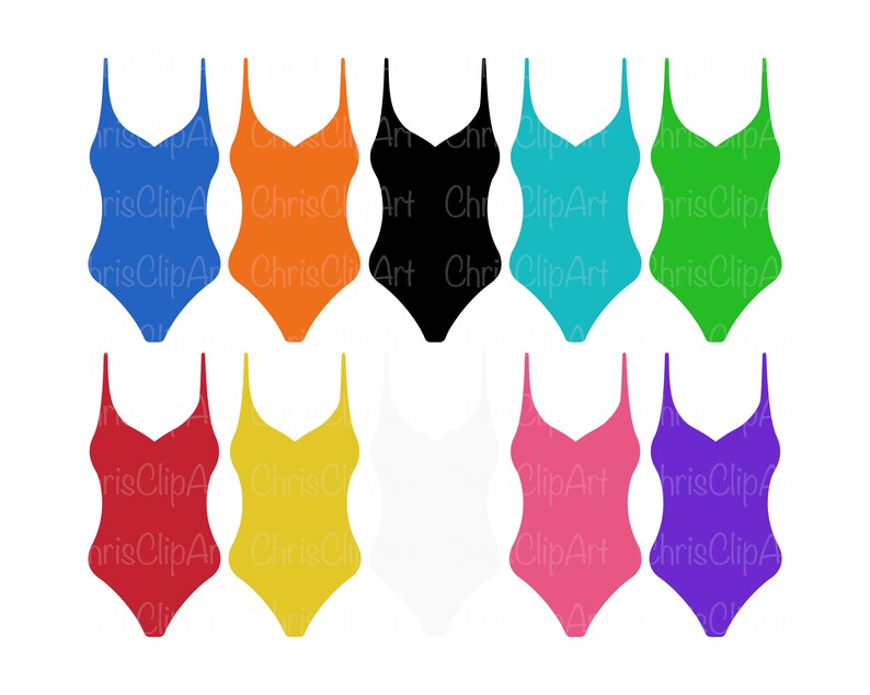 Swimsuit Svg Clipart Swimsuit Clipart Swim Suit Swim Suit Etsy Canada