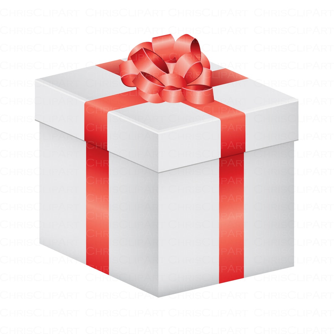 Gift Svg Clipart Gift Box Clipart Present Png Wrapped - Etsy Norway