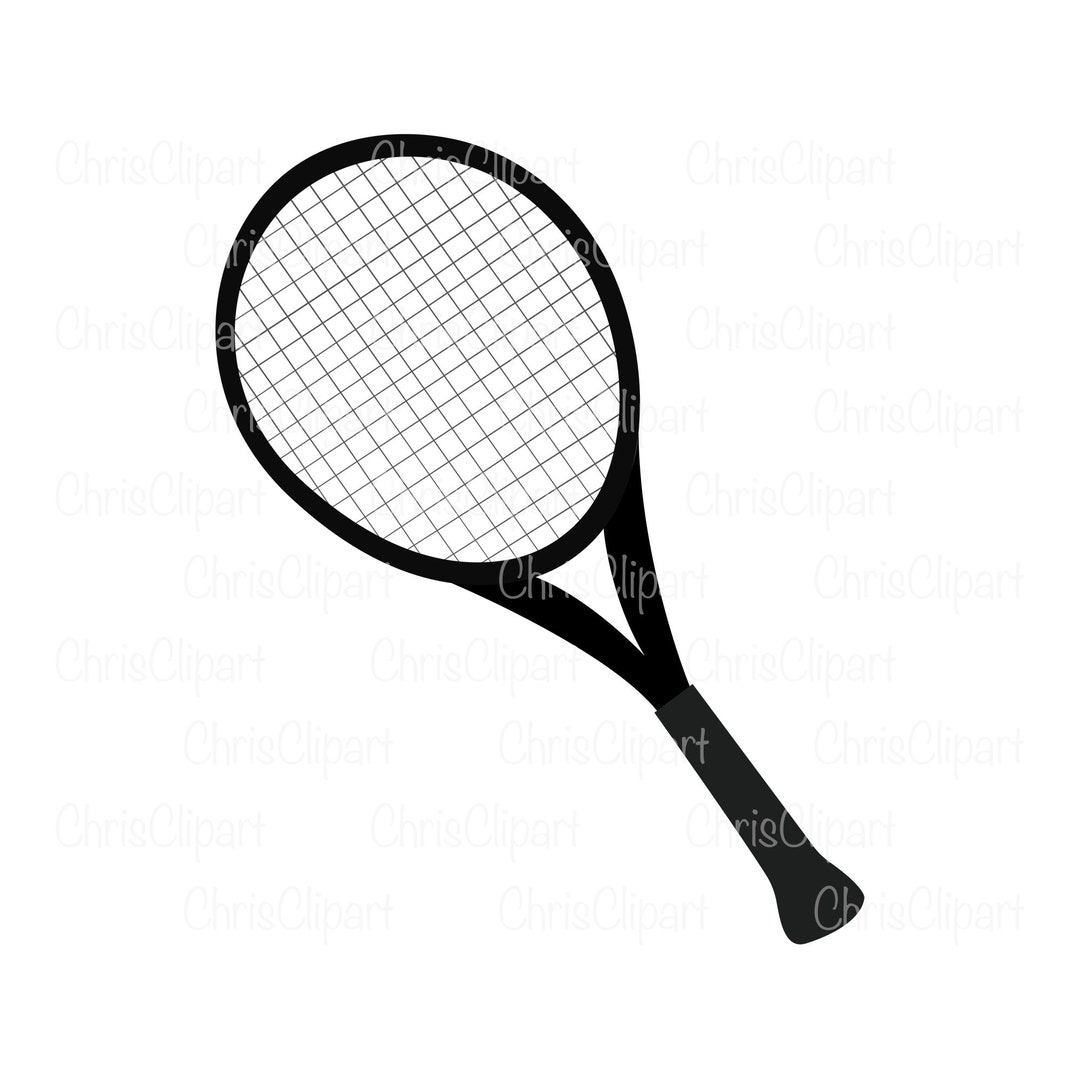 TENNIS RACKET SVG Tennis Racket Clipart Tennis Racket Png Etsy UK