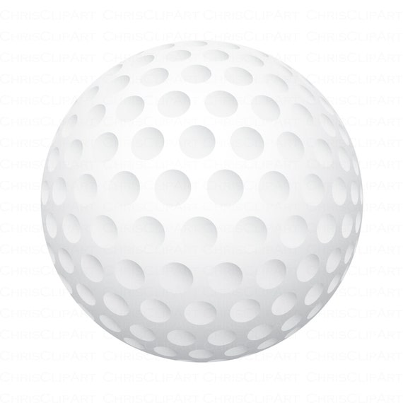 Clipart Golf Ball Golf Ball Png Golf Graphics Golf Clipart Etsy