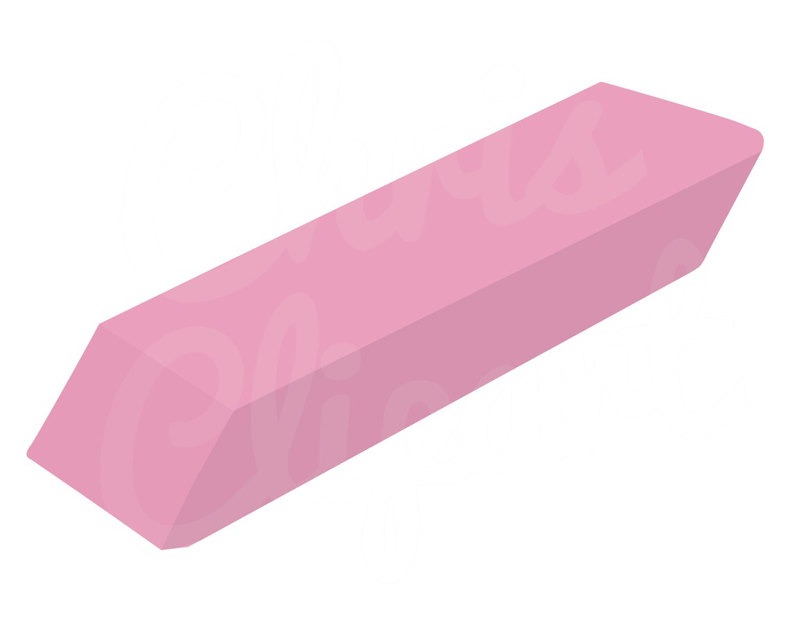 Rubber Eraser Svg Clipart Eraser Eraser Svg Eraser Png Svg Etsy
