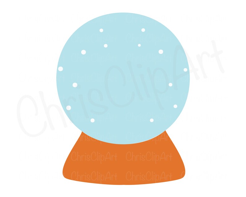 SNOW GLOBE SVG Snow Globe Png Snow Globe Clipart Snow Globe Etsy