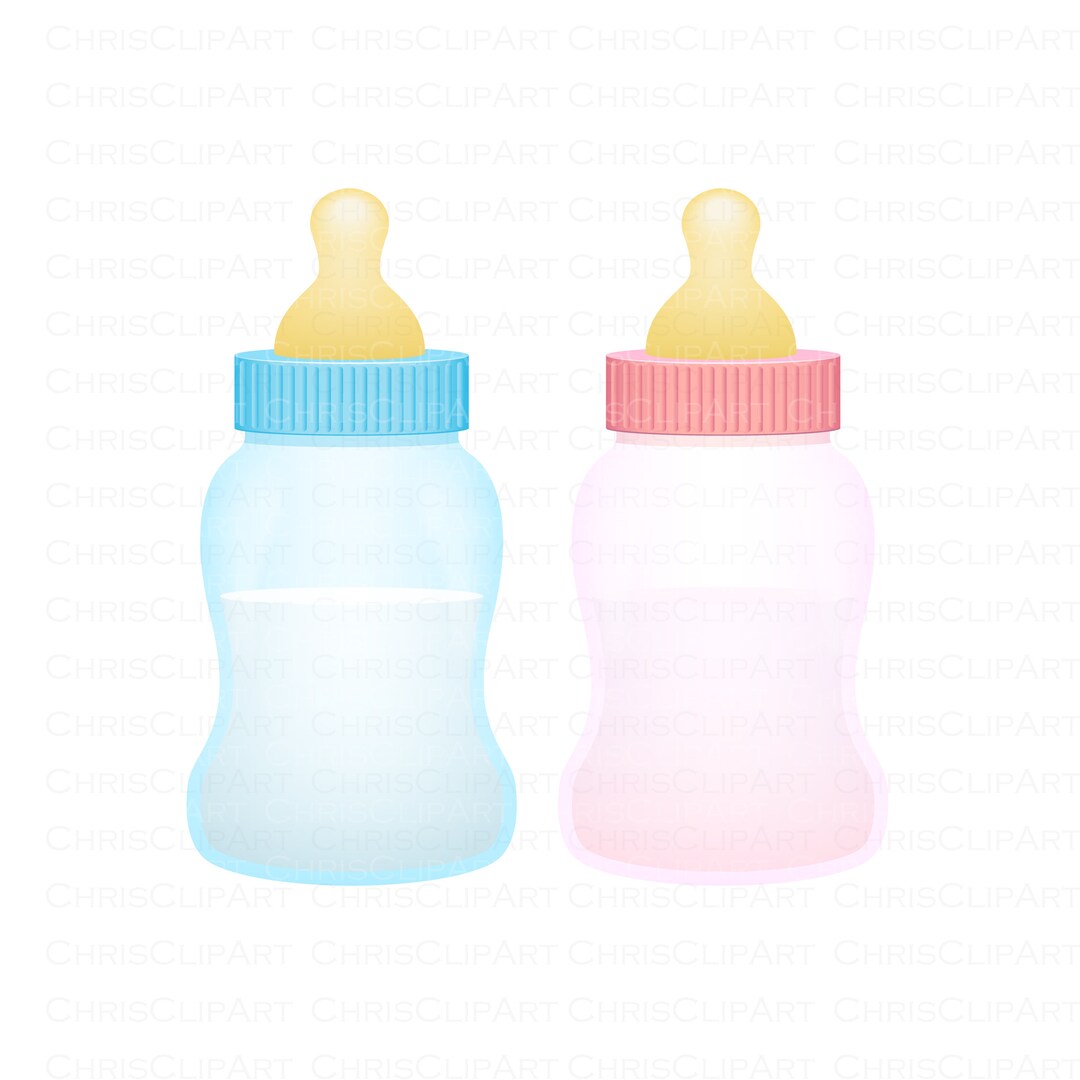 Baby Bottle Clip Art Vector Graphics for Projects - Etsy