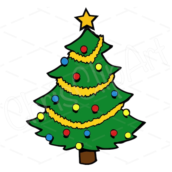 Christmas Tree SVG PNG JPG - Christmas Tree Sublimation - Christmas Tree Cricut - Christmas Tree Vector - Christmas Clipart