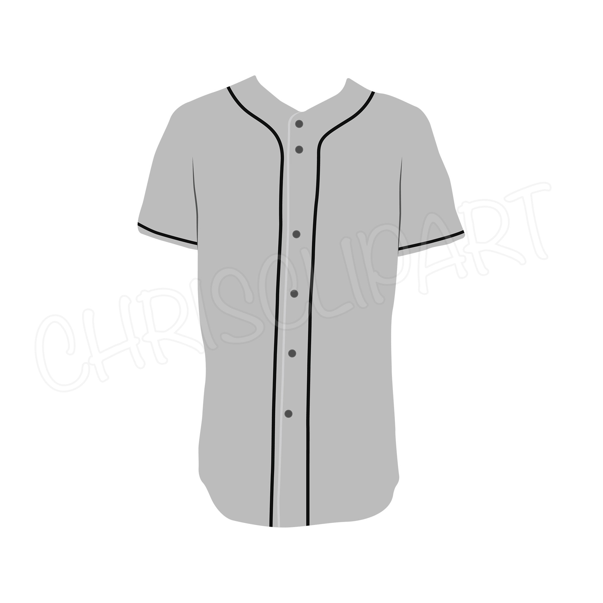 BASEBALL JERSEY CLIPART Baseball Jersey Svg Baseball Jersey 