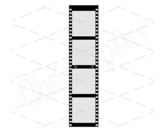 Film Strip SVG PNG JPG - Film Negative Clipart - 35mm Clipart - Photography Graphics - Photography Clipart - Film Strip Cricut