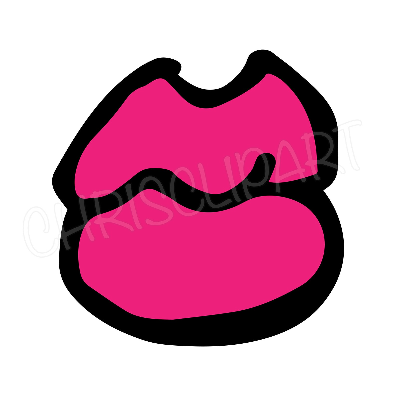 POUTY LIPS CLIPART lips svg Cricut lips lips graphic lips Etsy