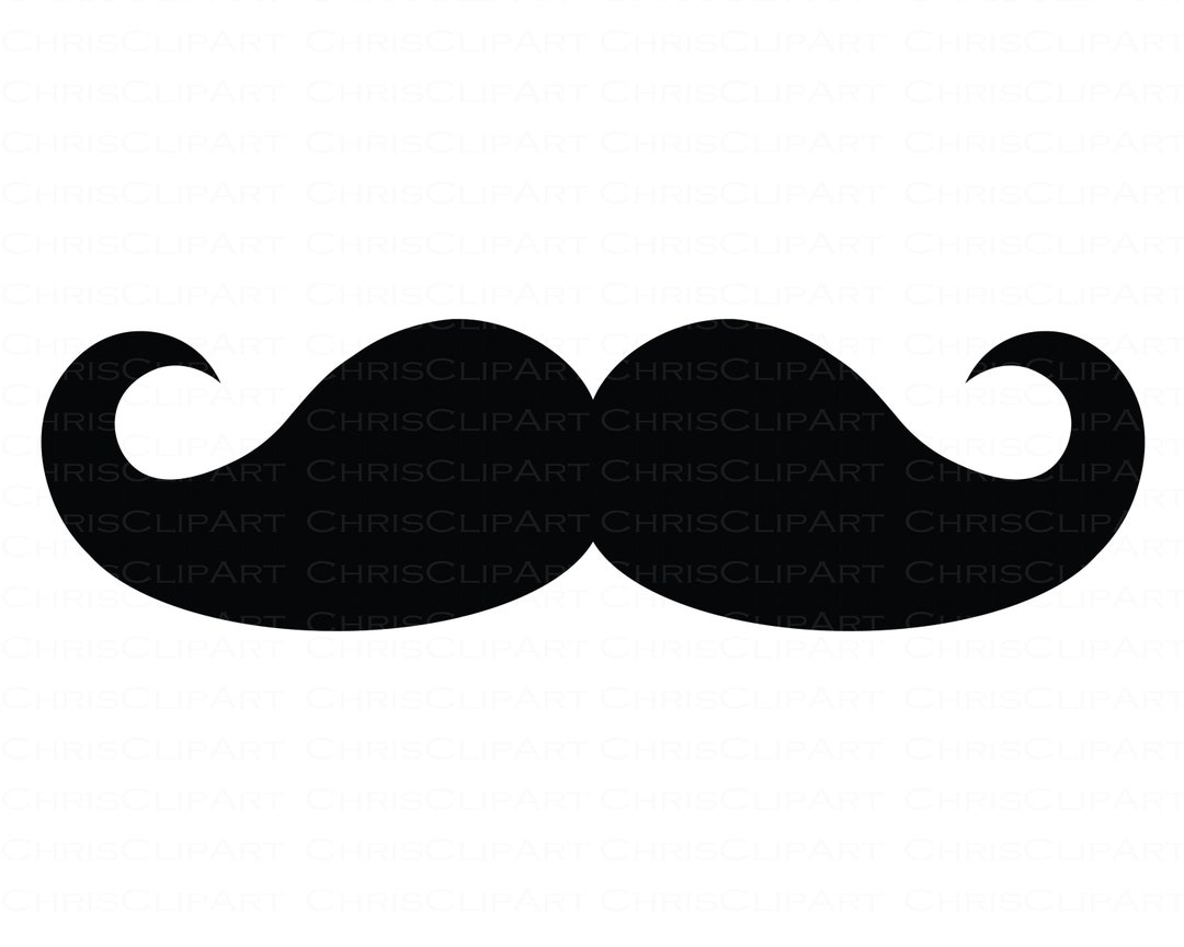 Mustache Vector Mustache Graphic Mustache Clipart Svg Png Files