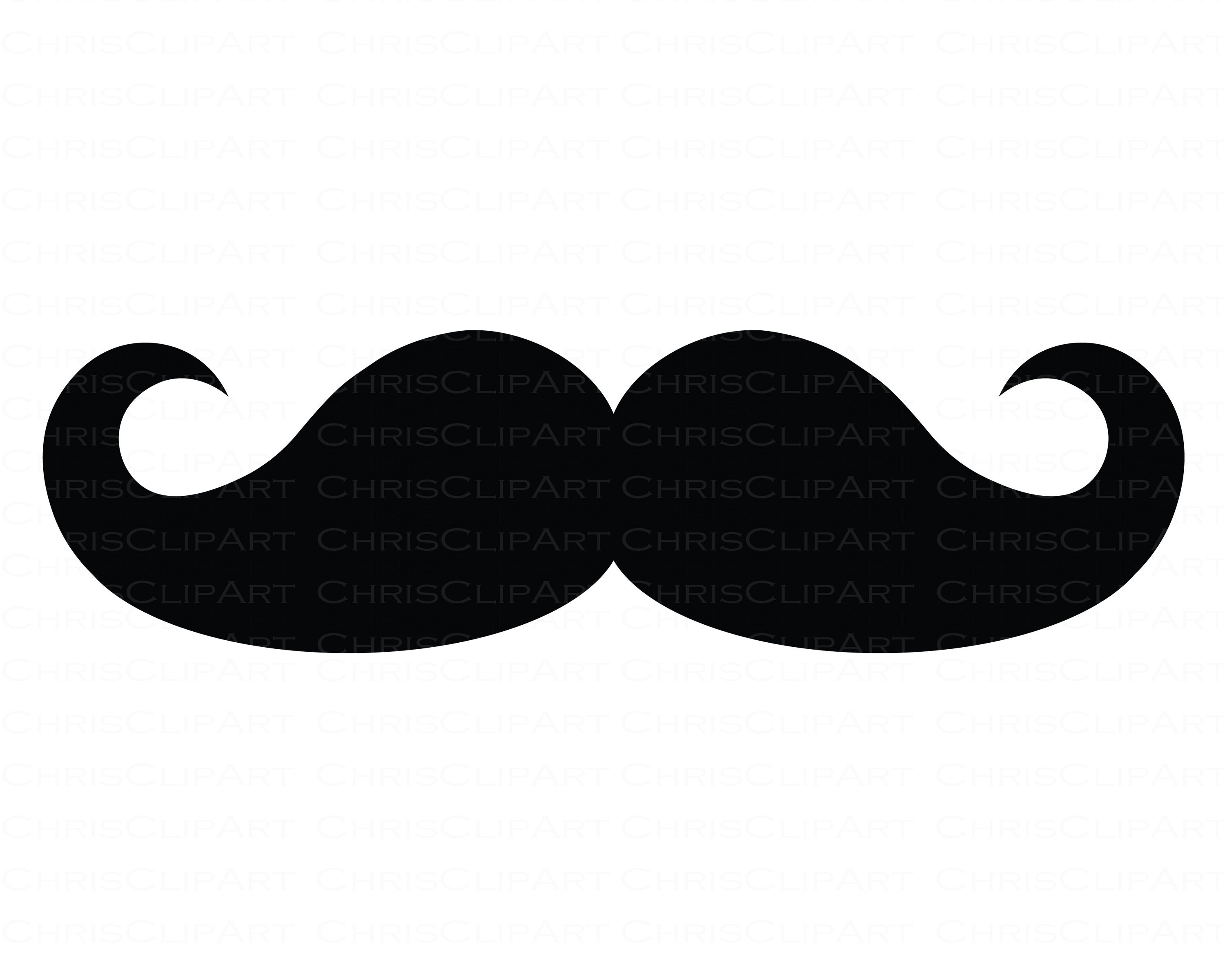 Vecteur moustache graphique moustache clipart moustache ...