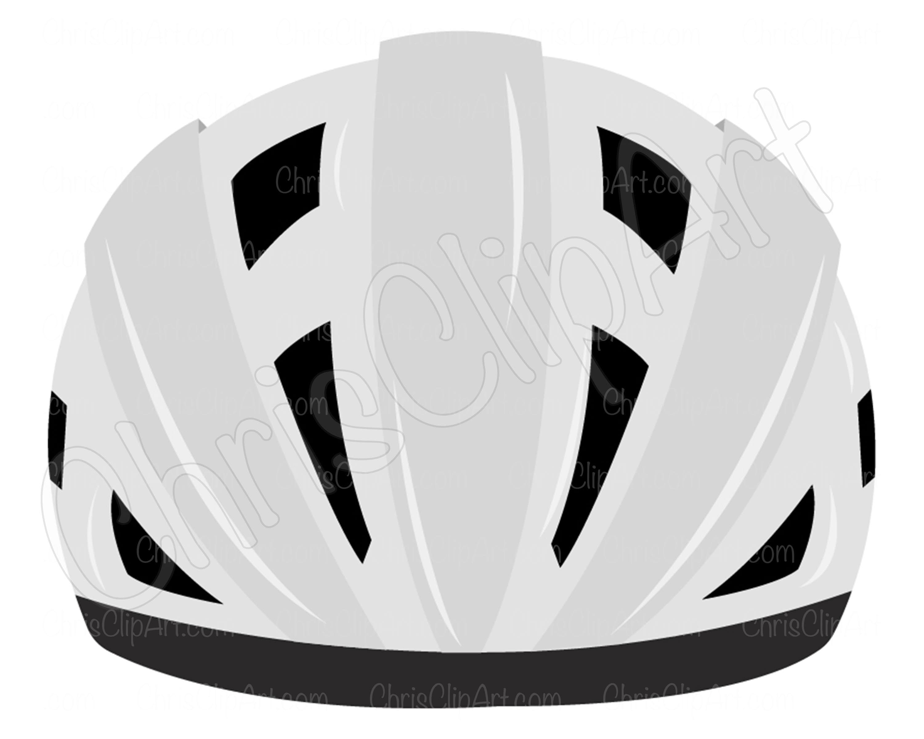 Bicycle Helmet Clipart
