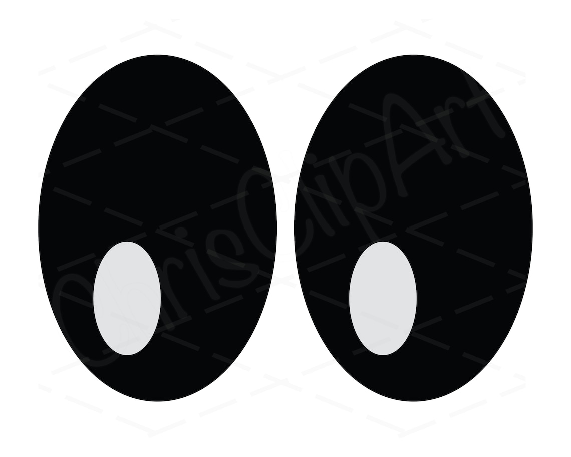 Button Eye Vector Button Eyes Clipart – Cartoon Vector Graphics (SVG, PNG, JPG) - Etsy