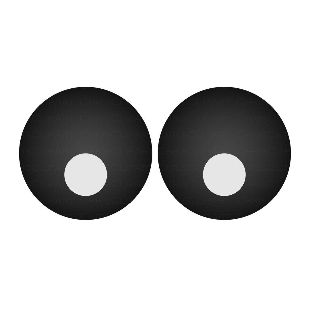 Button Eyes Svg Clipart Eyes Svg Eyes Png Cartoon Eyes Etsy Canada