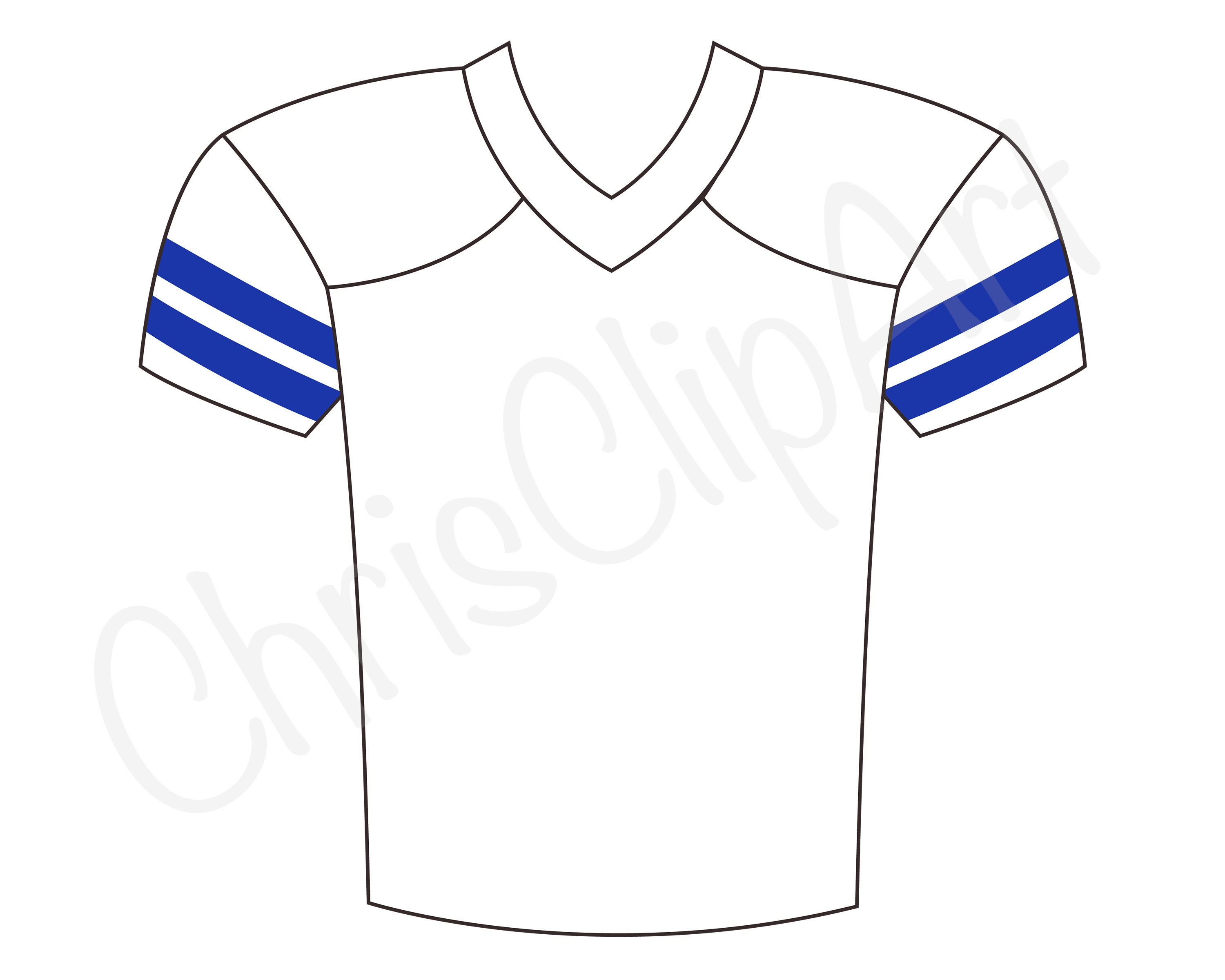 Football Jersey Cutouts Template Football Jersey Cutouts Template