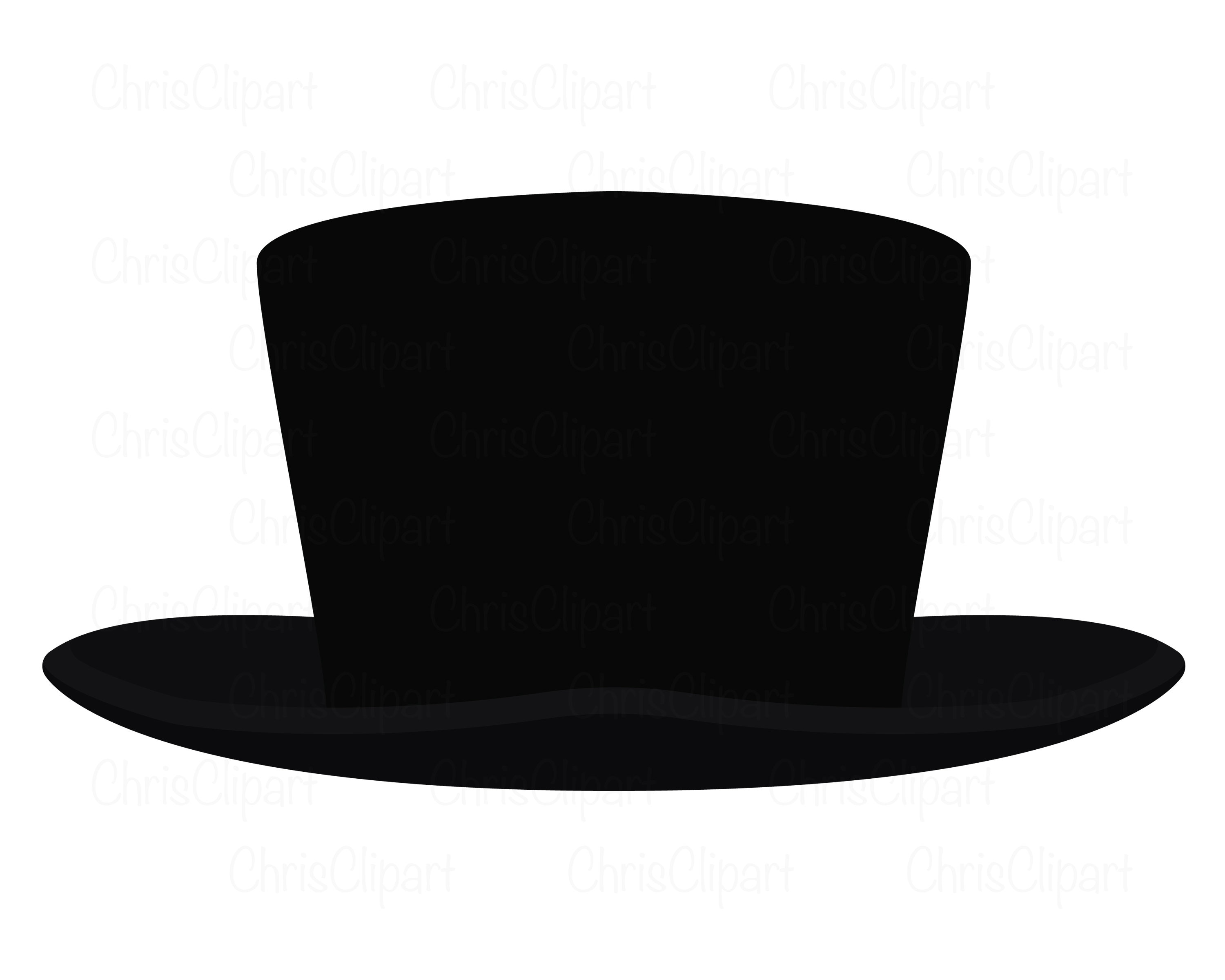 TOP HAT CLIPART Top Hat Svg Top Hat Png Top Hat Vector Etsy Australia