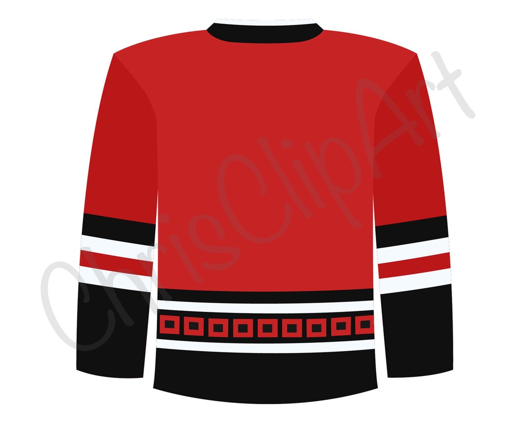 HOCKEY JERSEY SVG Hockey Jersey Clipart Cricut Hockey Etsy
