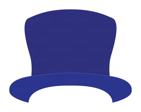 TOP HAT SVG Clipart Top Hat Cricut Top 