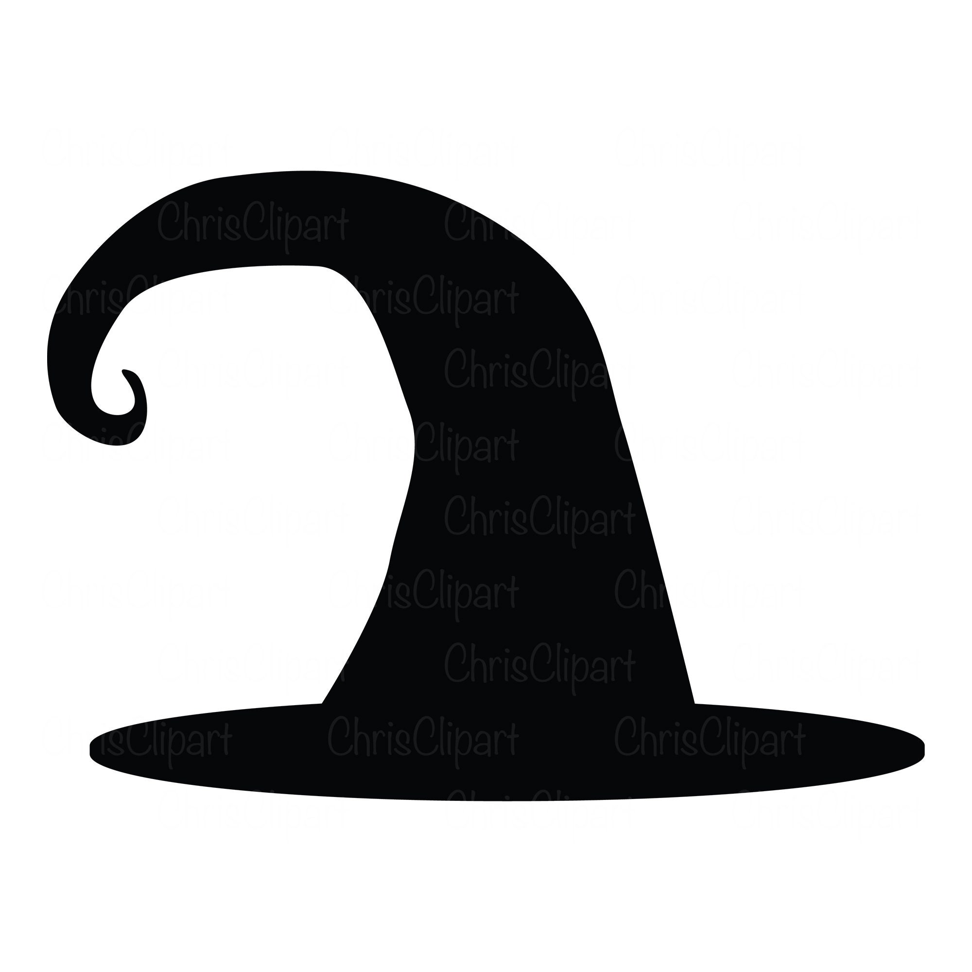 WITCH HAT SVG Witch Hat Silhouette ...