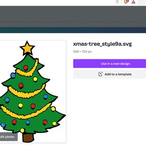 Árbol de Navidad SVG PNG JPG Sublimación del árbol de Navidad Cricut del árbol de Navidad Vector del árbol de Navidad Clipart de Navidad imagen 2