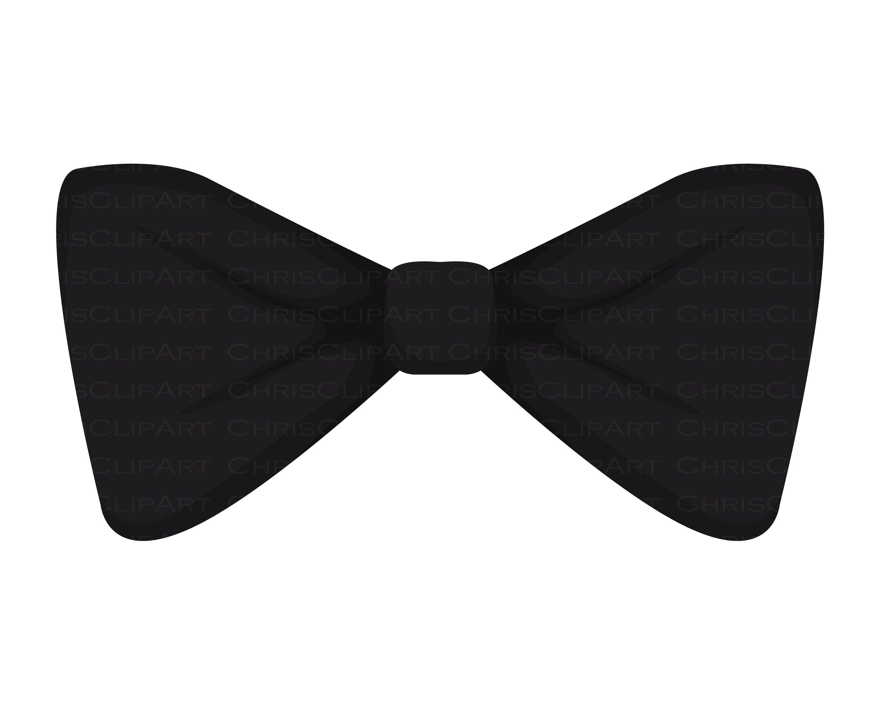 BLACK BOWTIE SVG clipart bowtie bow tie svg black tie png | Etsy