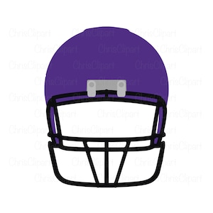 Purple Football Helmet SVG PNG JPG - Football Helmet Clipart - Cricut Football Graphic - Football Clipart - Football Grpahics