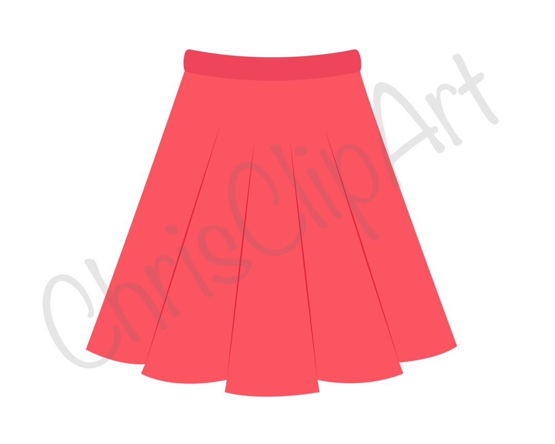 PINK SKIRT SVG Pink Skirt Clipart Skirt Sublimation Skirt Etsy