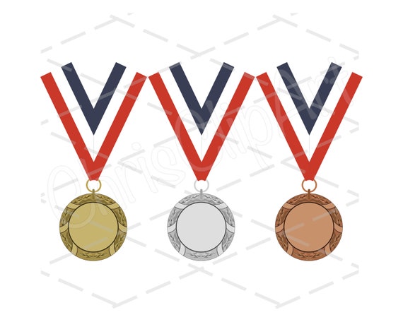 Award Medal SVG PNG JPG Gold Medal, Silver Medal, Bronze Medal Medal  Sublimation Medal Cricut Medal Clipart Medal Vector -  Canada