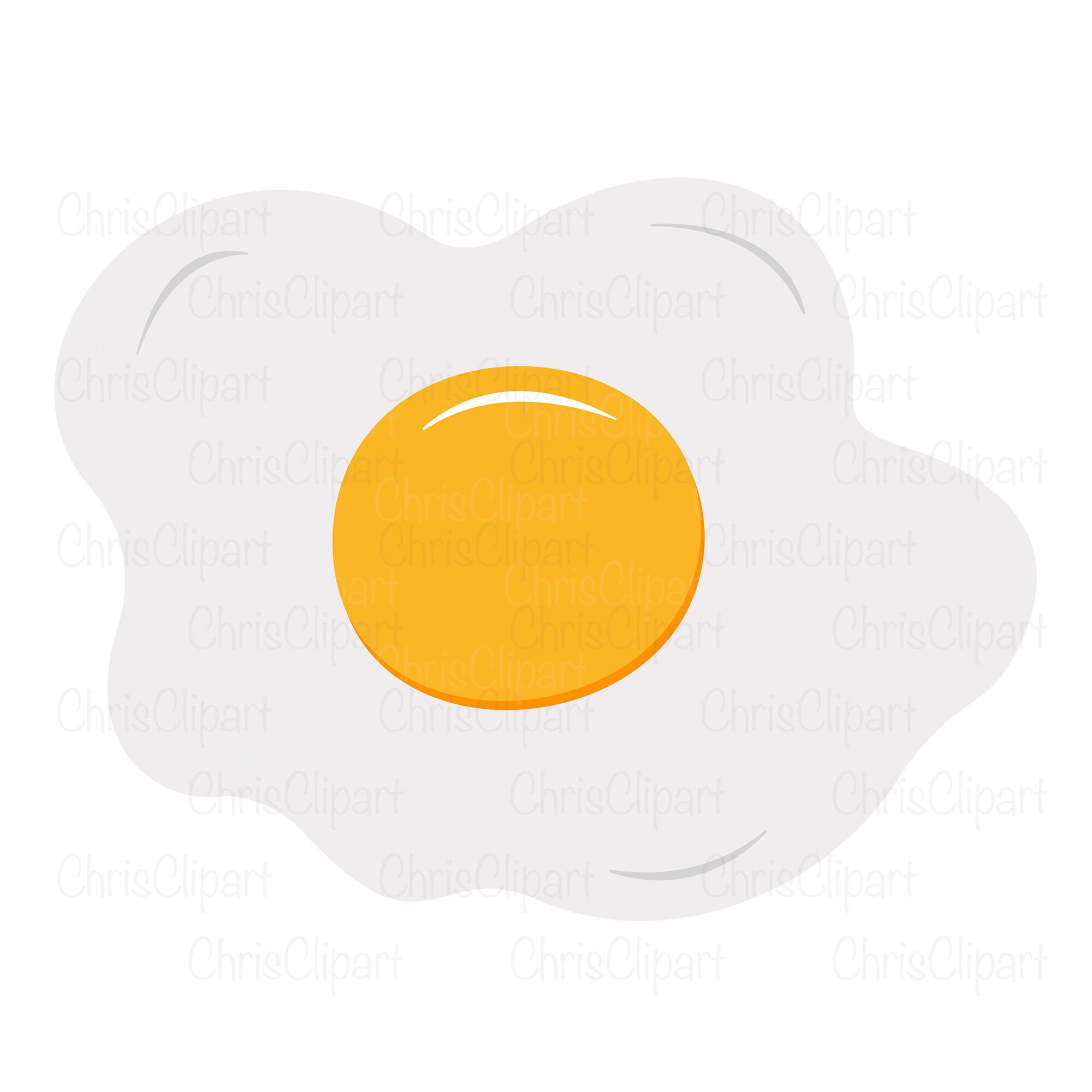 Sunny Side Up Egg SVG Cut file by Creative Fabrica Crafts · Creative Fabrica