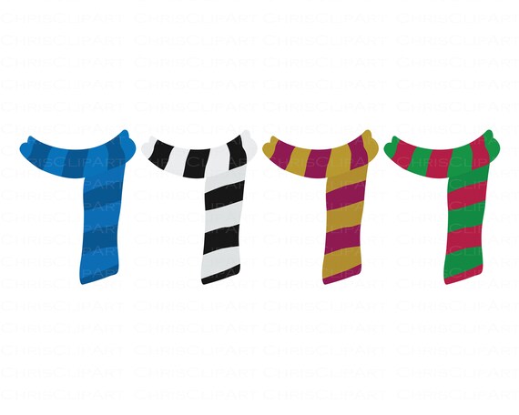 SCARF SVG Scarf Clipart Cricut Scarf Scarf Vector Scarf - Etsy