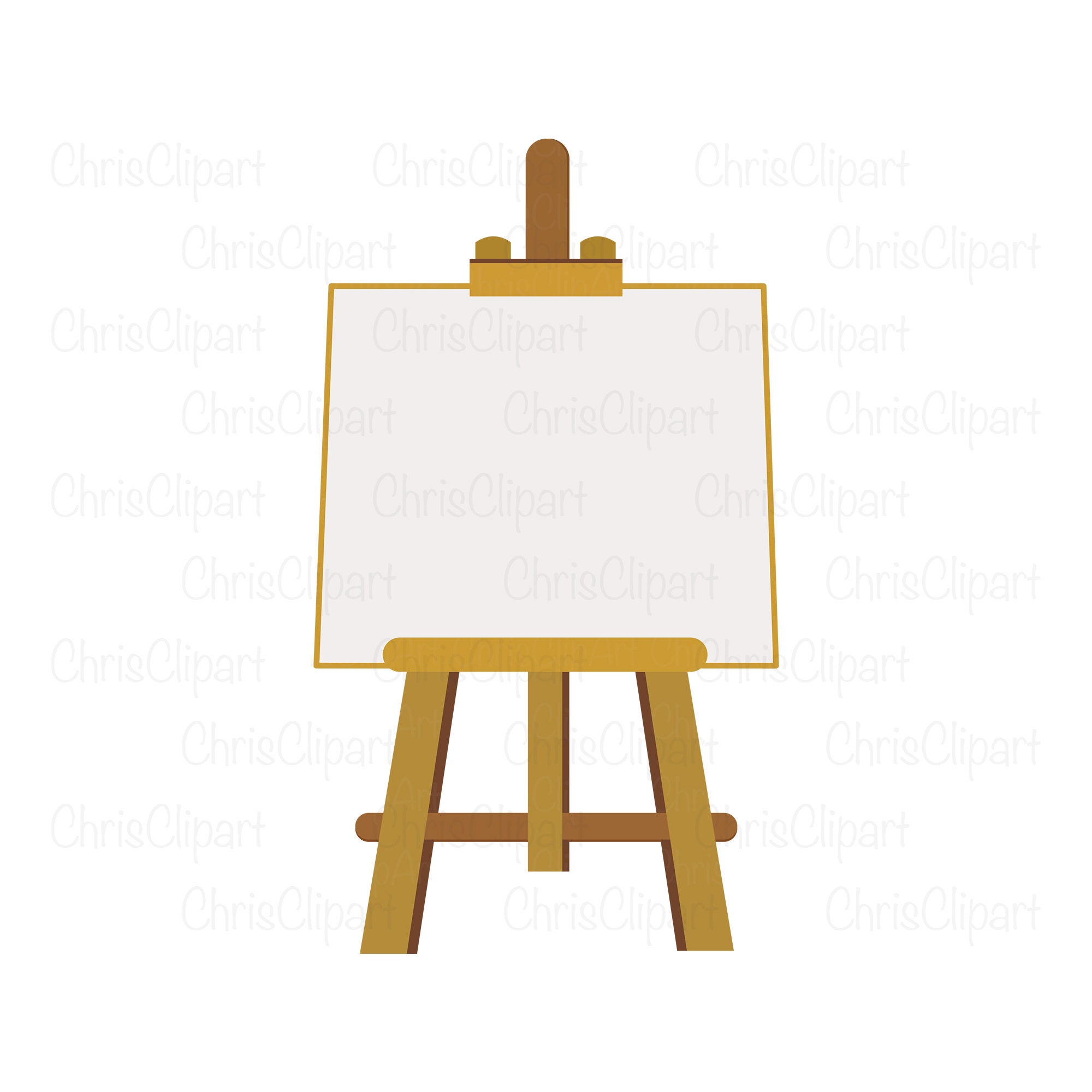 Easel clipart
