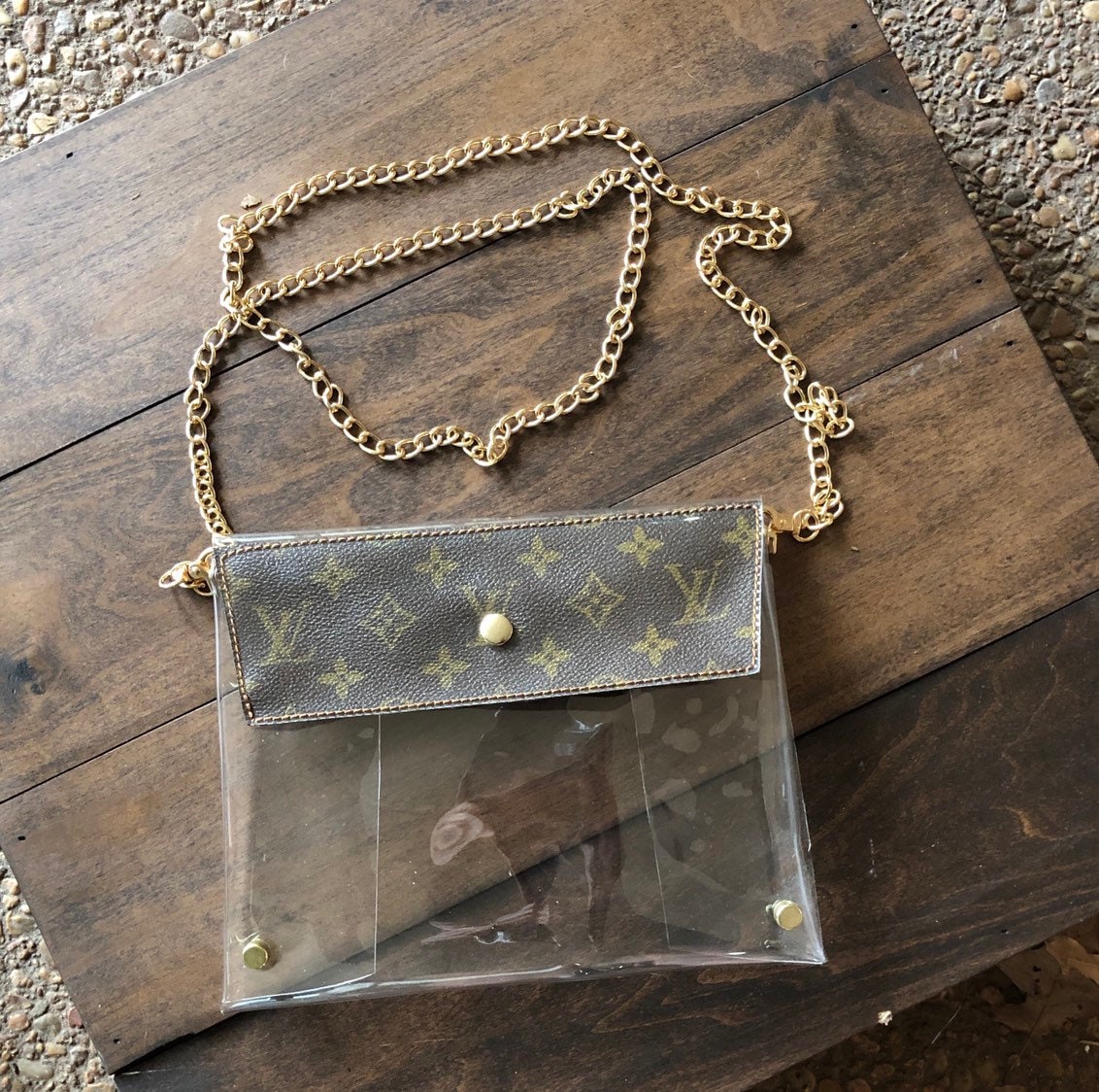 Louis Vuitton Clear Bag 